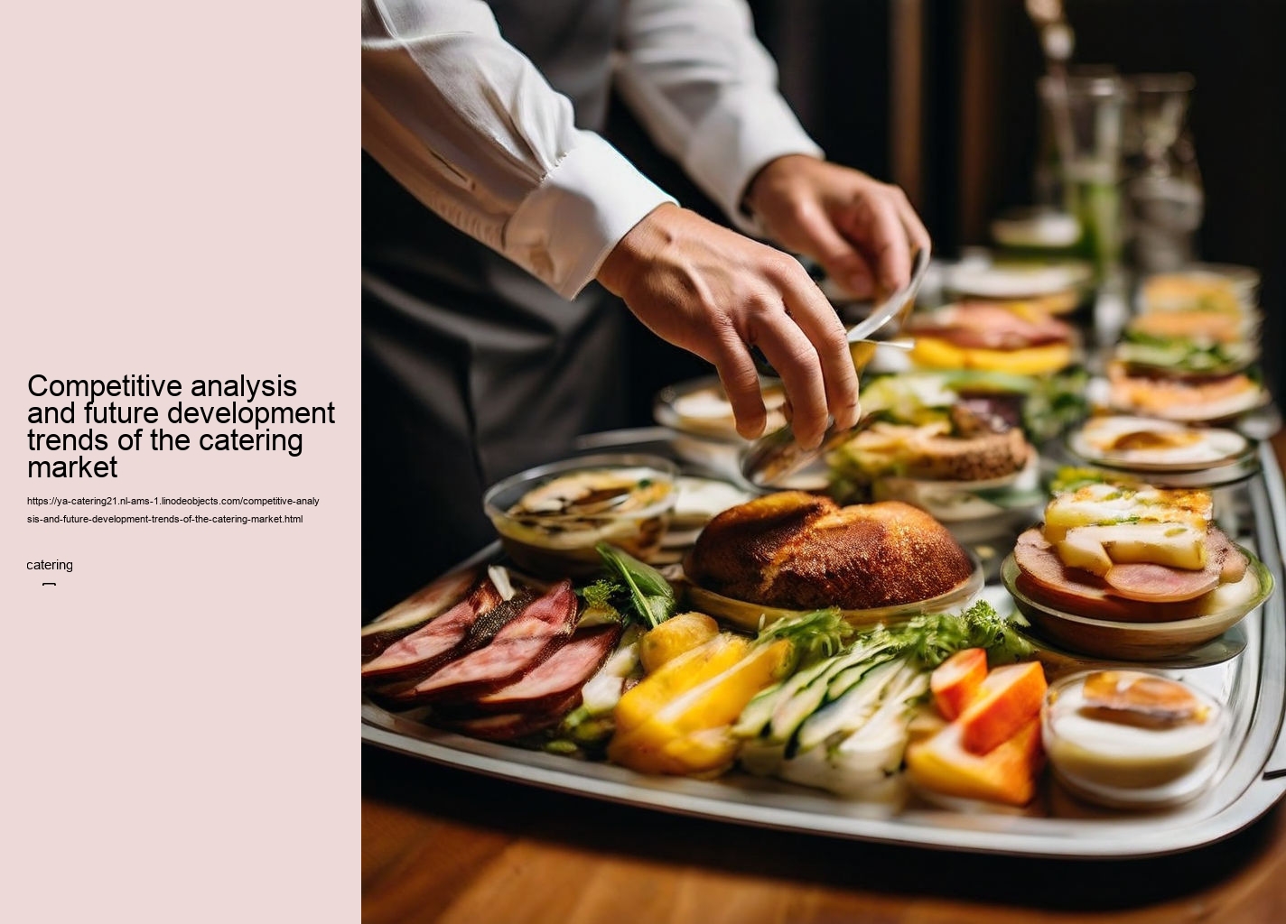 Competitive analysis and future development trends of the catering market